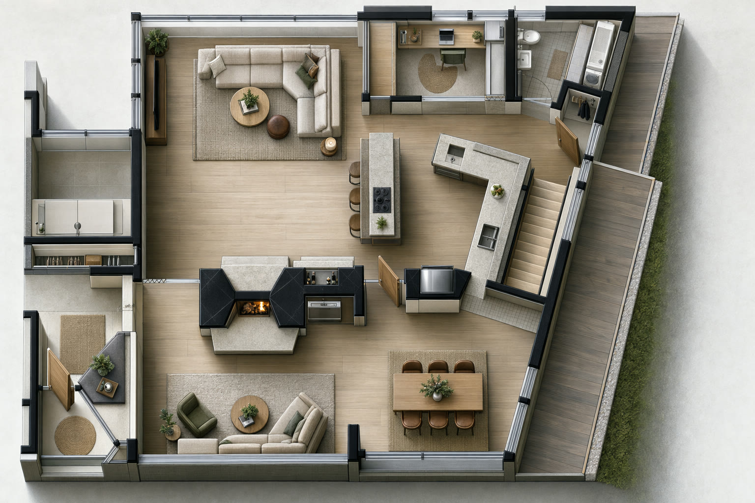 Vom flachen Plan zum 3D-Rendering – GPT Image 2.5
