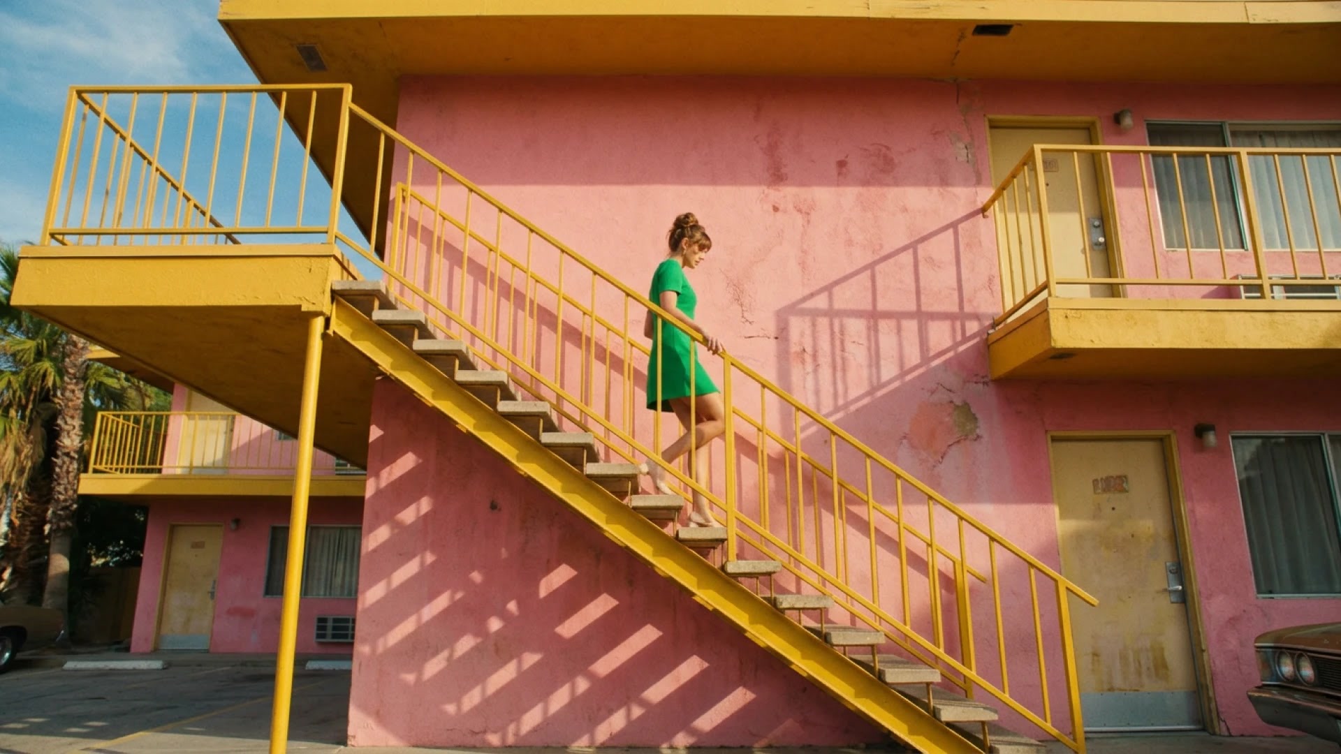 Motel-Treppe